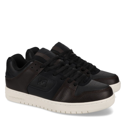 dcshoes, Manteca Se - Chaussures en cuir pour Homme, BROWN/BLACK (210) Manteca Se - Leather Shoes for Men  ADYS100314