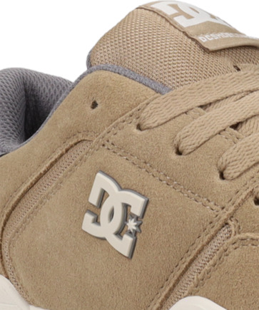 dcshoes, Central - Scarpe di Pelle da Uomo, TAN/OFFWHITE (256) Central - Leather Shoes for Men  ADYS100551