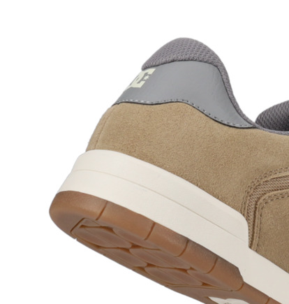 dcshoes, Central - Scarpe di Pelle da Uomo, TAN/OFFWHITE (256) Central - Leather Shoes for Men  ADYS100551