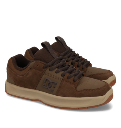 dcshoes, Lynx Zero - Chaussures en cuir pour Homme, BROWN/GUM (210) Lynx Zero - Leather Shoes for Men  ADYS100615