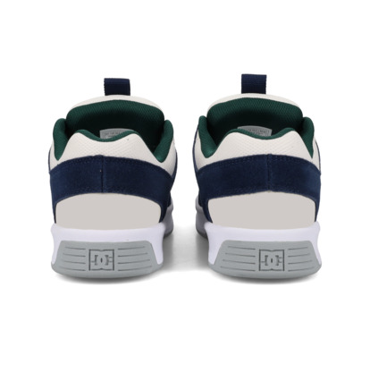 dcshoes, Lynx Zero - Lederschuhe für Männer, NAVY/WHITE/GREEN (410) Lynx Zero - Leather Shoes for Men  ADYS100615