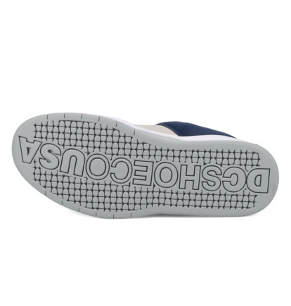 dcshoes, Lynx Zero - Lederschuhe für Männer, NAVY/WHITE/GREEN (410) Lynx Zero - Leather Shoes for Men  ADYS100615