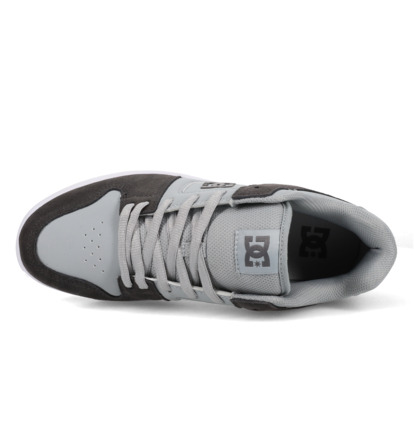 dcshoes, Manteca 4 - Chaussures en cuir pour Homme, GREY/GREY/WHITE (027) Manteca - Leather Shoes for Men  ADYS100765
