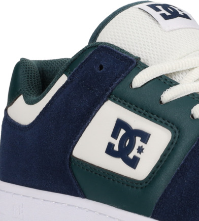 dcshoes, Manteca 4 - Chaussures pour Homme, NAVY/WHITE/GREEN (411) Manteca - Leather Shoes for Men  ADYS100765