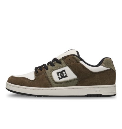 dcshoes, Manteca 4 - Chaussures en cuir pour Homme, KHAKI/DK OLIVE (ko0) Manteca - Leather Shoes for Men  ADYS100765