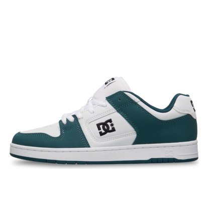 dcshoes, Manteca 4 - Chaussures en cuir pour Homme, WHITE/LIGHT NAVY (wn2) Manteca - Leather Shoes for Men  ADYS100765