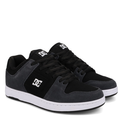 dcshoes, Manteca 4 S - Chaussures de skate en cuir pour Homme, GREY/BLACK/WHITE (025) Manteca 4 S - Leather Skate Shoes for Men  ADYS100766