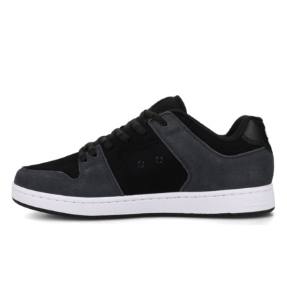 dcshoes, Manteca 4 S - Chaussures de skate en cuir pour Homme, GREY/BLACK/WHITE (025) Manteca 4 S - Leather Skate Shoes for Men  ADYS100766