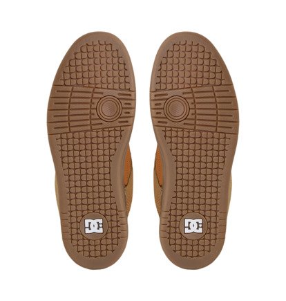dcshoes, Manteca 4 S - Chaussures de skate en cuir pour Homme, TAN/BROWN/GUM (256) Manteca 4 S - Leather Skate Shoes for Men  ADYS100766