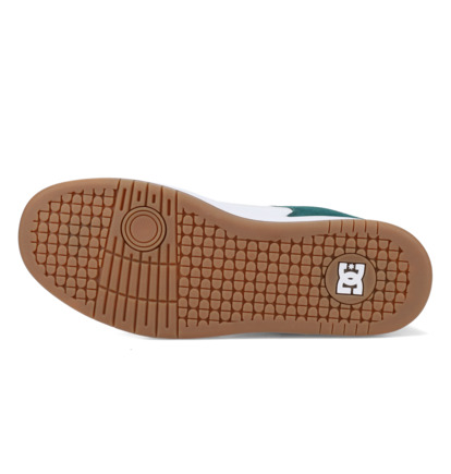 dcshoes, Manteca 4 S - Chaussures de skate en cuir pour Homme, GREEN/WHITE (310) Manteca 4 S - Leather Skate Shoes for Men  ADYS100766
