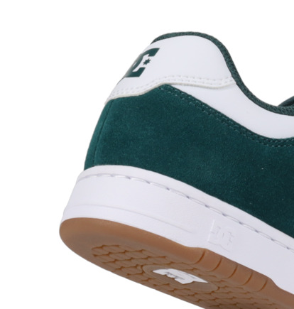 dcshoes, Manteca 4 S - Chaussures de skate en cuir pour Homme, GREEN/WHITE (310) Manteca 4 S - Leather Skate Shoes for Men  ADYS100766