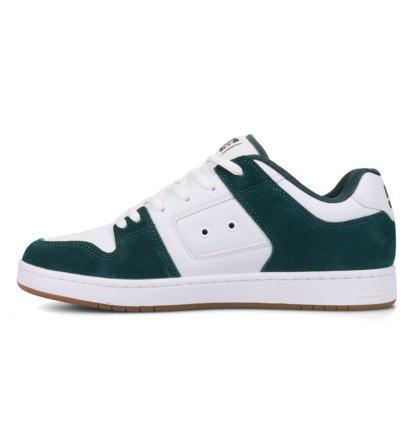 dcshoes, Manteca 4 S - Chaussures de skate en cuir pour Homme, GREEN/WHITE (310) Manteca 4 S - Leather Skate Shoes for Men  ADYS100766