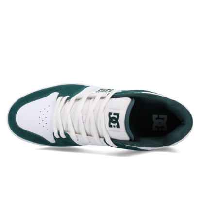 dcshoes, Manteca 4 S - Chaussures de skate en cuir pour Homme, GREEN/WHITE (310) Manteca 4 S - Leather Skate Shoes for Men  ADYS100766