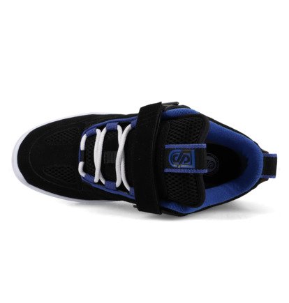 dcshoes, Js 1 - Lederschuhe für Männer, BLACK/ROYAL (br4) Js 1 - Leather Shoes for Men  ADYS100796
