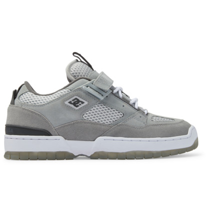 DC Pure - Scarpe Da Skateboard Uomo: Tomaia In Pelle Scamosciata, Suola In Gomma Adesiva