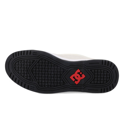 dcshoes, Construct - Lederschuhe für Männer, WHITE/BLACK/RED (111) Construct - Leather Shoes for Men  ADYS100822