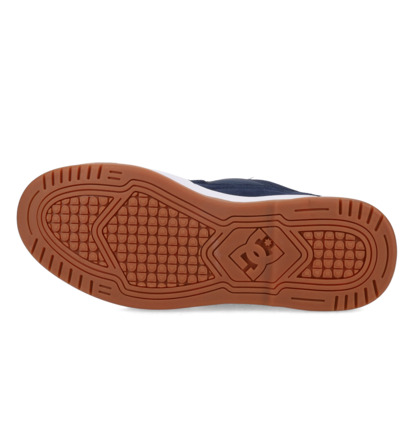 dcshoes, Construct - Chaussures en cuir pour Homme, NAVY/BLUE (410) Construct - Leather Shoes for Men  ADYS100822