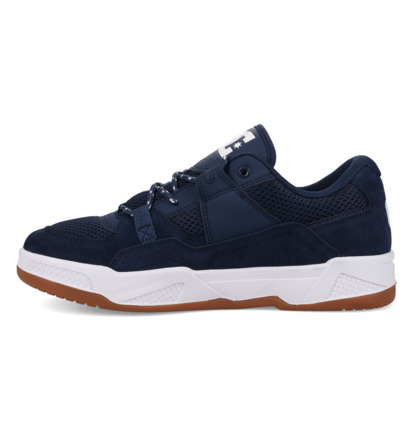 dcshoes, Construct - Chaussures en cuir pour Homme, NAVY/BLUE (410) Construct - Leather Shoes for Men  ADYS100822