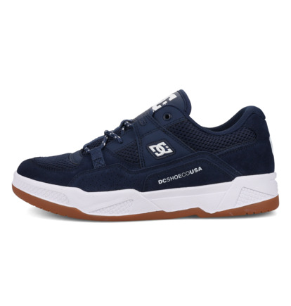 dcshoes, Construct - Chaussures en cuir pour Homme, NAVY/BLUE (410) Construct - Leather Shoes for Men  ADYS100822