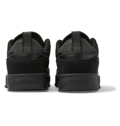 dcshoes, Lucien - Leather Shoes for Men, BLACK/BLACK/BLUE (xkkb) Lucien - Leather Shoes for Men  ADYS100833