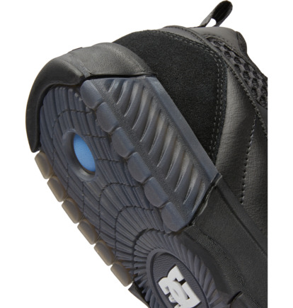 dcshoes, Lucien - Leather Shoes for Men, BLACK/BLACK/BLUE (xkkb) Lucien - Leather Shoes for Men  ADYS100833