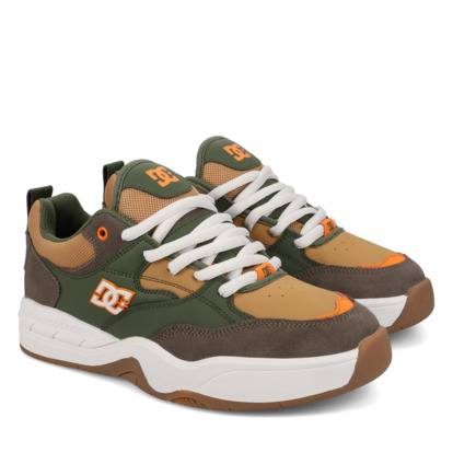 dcshoes, DC Ascend - Chaussures à lacets pour Homme, BROWN/OLIVE (210) DC Ascend - Laceup Shoes for Men  ADYS100844