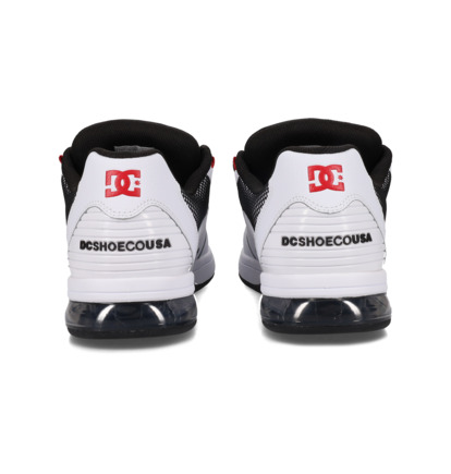 dcshoes, Versatile - Chaussures en cuir pour Homme, WHITE/BLACK/RED (111) Versatile - Leather Shoes for Men  ADYS200075