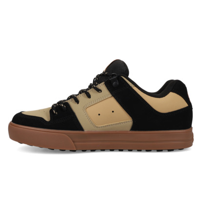 dcshoes, Pure Wnt - Leather Winterised Shoes for Men, BLACK/GUM (001) Pure Wnt - Winterised Shoes for Men  ADYS300151