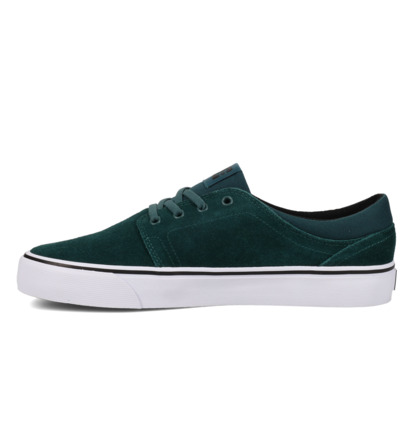 dcshoes, Trase Sd - Lederschuhe für Männer, DARKGREEN/WHITE (302) Trase Sd - Leather Shoe for Men  ADYS300172