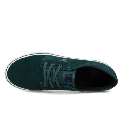 dcshoes, Trase Sd - Lederschuhe für Männer, DARKGREEN/WHITE (302) Trase Sd - Leather Shoe for Men  ADYS300172