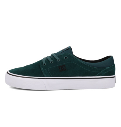 dcshoes, Trase Sd - Lederschuhe für Männer, DARKGREEN/WHITE (302) Trase Sd - Leather Shoe for Men  ADYS300172