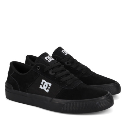 dcshoes, Teknic S - Leather Skate Shoes for Men, BLACK/BLACK/WHITE (002) Teknic S - Skate Shoes for Men  ADYS300739