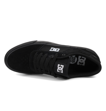 dcshoes, Teknic S - Leather Skate Shoes for Men, BLACK/BLACK/WHITE (002) Teknic S - Skate Shoes for Men  ADYS300739