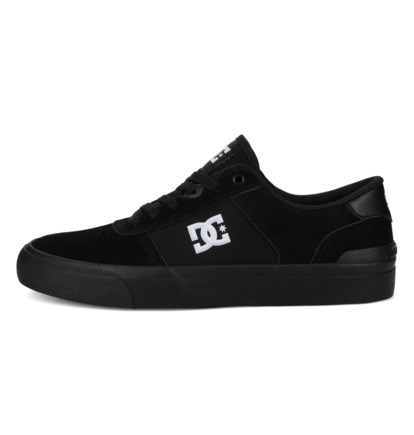 dcshoes, Teknic S - Leather Skate Shoes for Men, BLACK/BLACK/WHITE (002) Teknic S - Skate Shoes for Men  ADYS300739