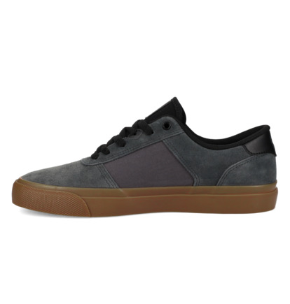 dcshoes, Teknic - Chaussures en cuir pour Homme, DARK GREY/BLACK (062) Teknic - Leather Shoes for Men  ADYS300763