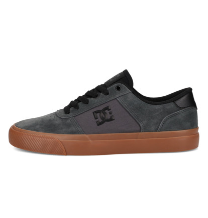 dcshoes, Teknic - Chaussures en cuir pour Homme, DARK GREY/BLACK (062) Teknic - Leather Shoes for Men  ADYS300763
