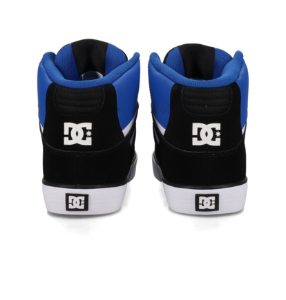 dcshoes, Pure High-Top Wc - Chaussures montantes pour Homme, BLACK/BLUE/WHITE (007) Pure High-Top - Leather High-Top Shoes for Men  ADYS400043