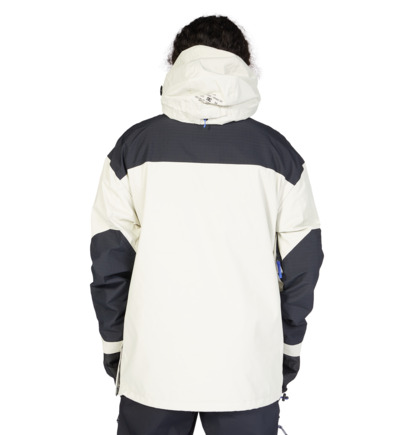 dcshoes, DC-43 Anorak - Technical Snow Jacket for Men, PELICAN (sgb0) DC-43 Anorak - Technical Snow Jacket for Men  ADYTJ03044
