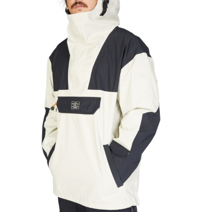 dcshoes, DC-43 Anorak - Technical Snow Jacket for Men, PELICAN (sgb0) DC-43 Anorak - Technical Snow Jacket for Men  ADYTJ03044