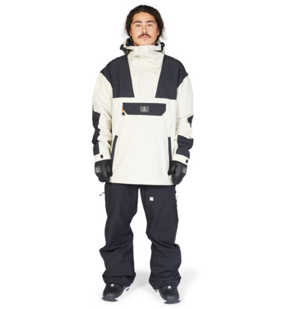 dcshoes, DC-43 Anorak - Technical Snow Jacket for Men, PELICAN (sgb0) DC-43 Anorak - Technical Snow Jacket for Men  ADYTJ03044