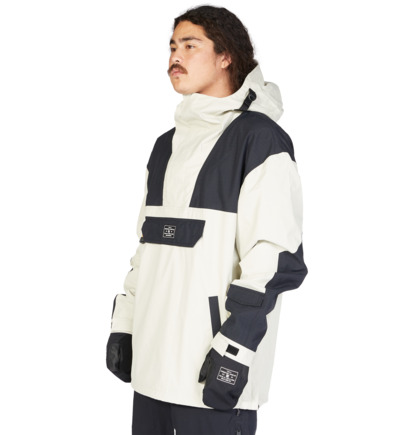 dcshoes, DC-43 Anorak - Technical Snow Jacket for Men, PELICAN (sgb0) DC-43 Anorak - Technical Snow Jacket for Men  ADYTJ03044