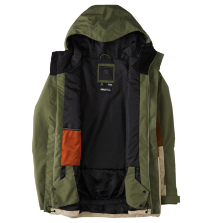 dcshoes, Defy - Funktionelle Schneejacke für Männer, FOUR LEAF CLOVER (gph0) Defy - Technical Snow Jacket for Men  ADYTJ03063