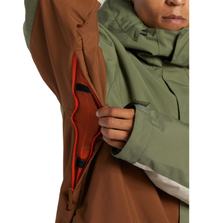 dcshoes, Defy - Funktionelle Schneejacke für Männer, FOUR LEAF CLOVER (gph0) Defy - Technical Snow Jacket for Men  ADYTJ03063
