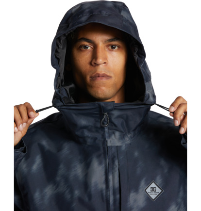 Basis Print - Technical Snow Jacket for Men  ADYTJ03064