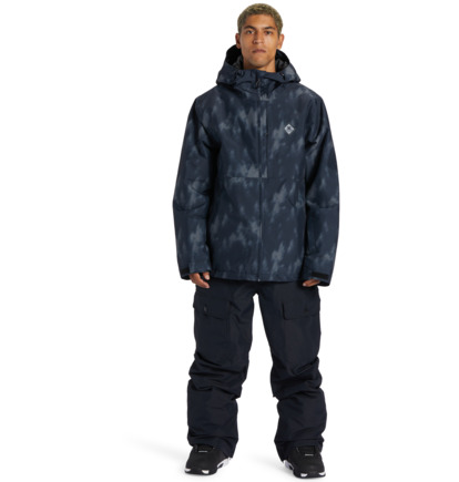 Basis Print - Technical Snow Jacket for Men  ADYTJ03064