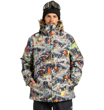Basis Print - Technical Snow Jacket for Men  ADYTJ03097