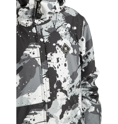 dcshoes, Basis Print 10K - Veste de snow technique Unisexe, SPLAT CAMO (kzl4) Basis Print - Technical Snow Jacket Unisex  ADYTJ03097