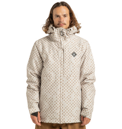 Basis Print - Technical Snow Jacket for Men  ADYTJ03097