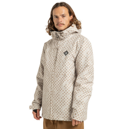 dcshoes, Basis Print 10K - Veste de snow technique Unisexe, MICRO DC (ten4) Basis Print - Technical Snow Jacket Unisex  ADYTJ03097