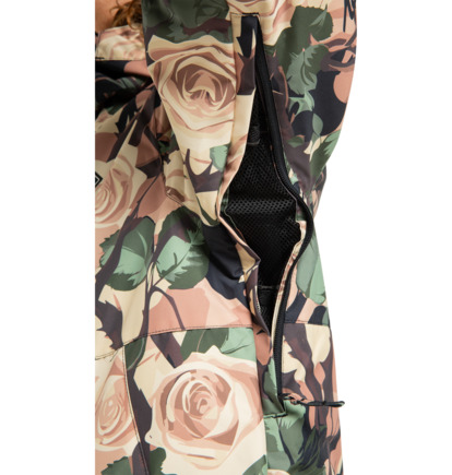 dcshoes, Basis Print 10K - Veste de snow technique Unisexe, ROSE AND THORN (tzd4) Basis Print - Technical Snow Jacket Unisex  ADYTJ03097